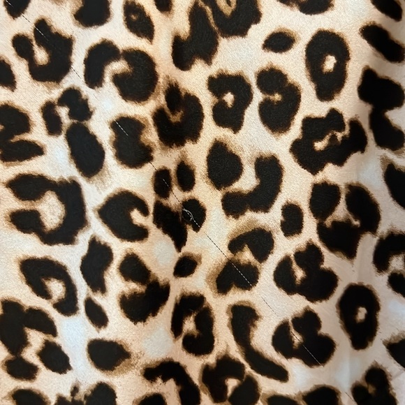 Leopard Print Slip Dress - Picture 4 of 6